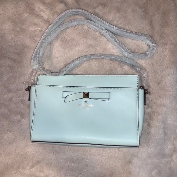 kate spade Bags Kate Spade Crossbody Baby Blue Poshmark